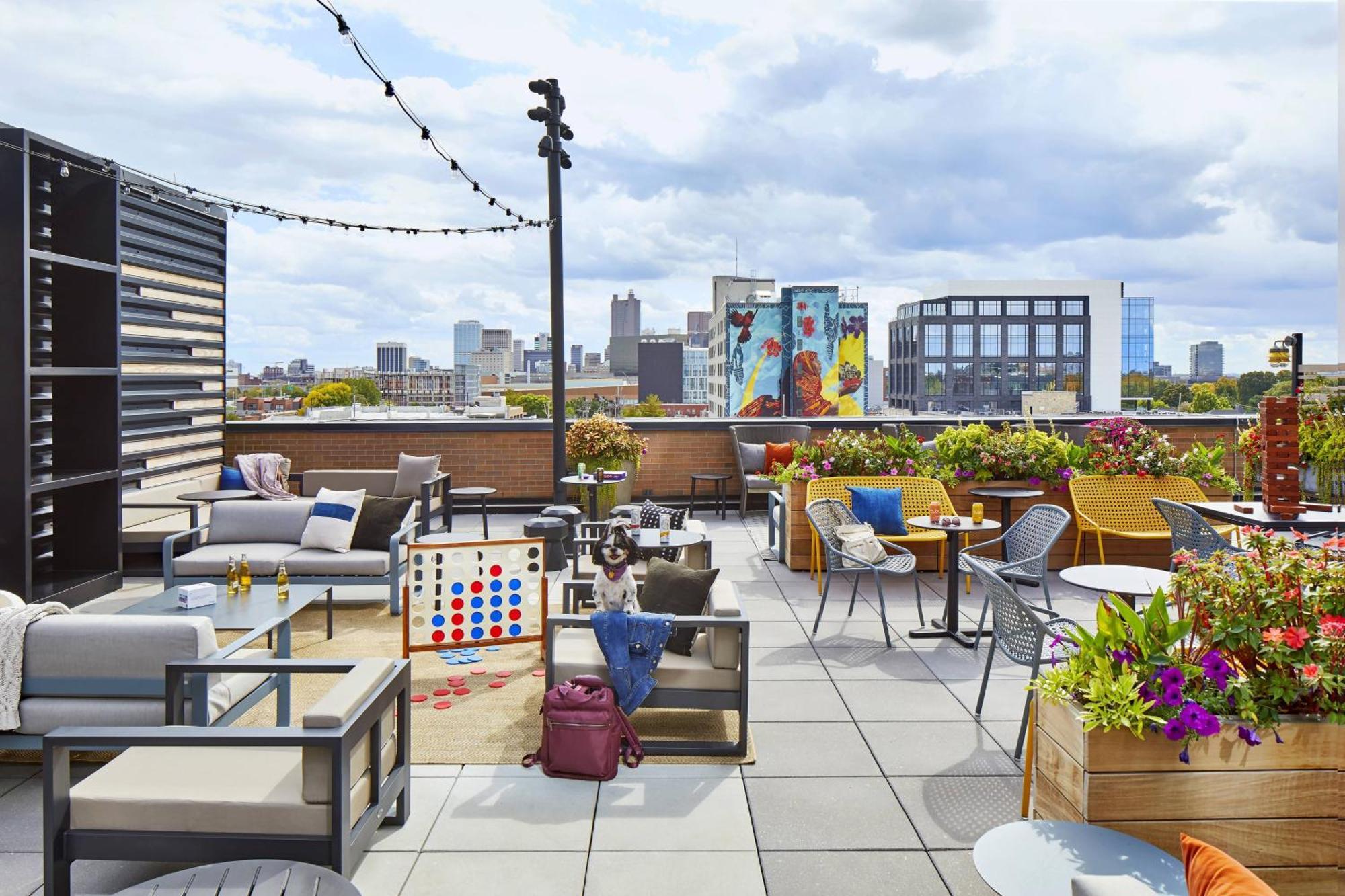 Hotel Moxy Columbus Short North Exterior foto